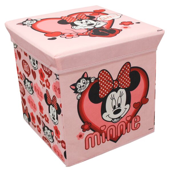 Spremnik za igračke MINNIE MOUSE 30x30 cm ružičasti