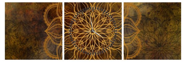 Slika - Mandala veselja (sa satom) (90x30 cm)