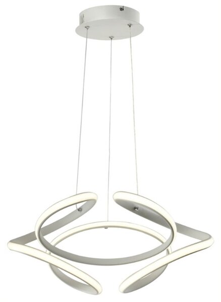 21284 VISEĆA SVJETILJKA SPIRAL BIJELA MODERNA 40W LED 4000K