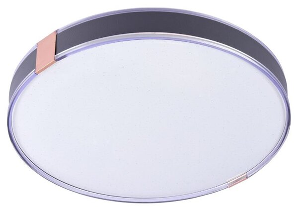 22333 PLAFONJERA LED 48W SIVA 3 BOJE SVJETLA ZVJEZDANO NEBO