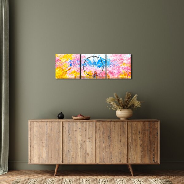 Slika - Slikan par, akvarel (sa satom) (90x30 cm)