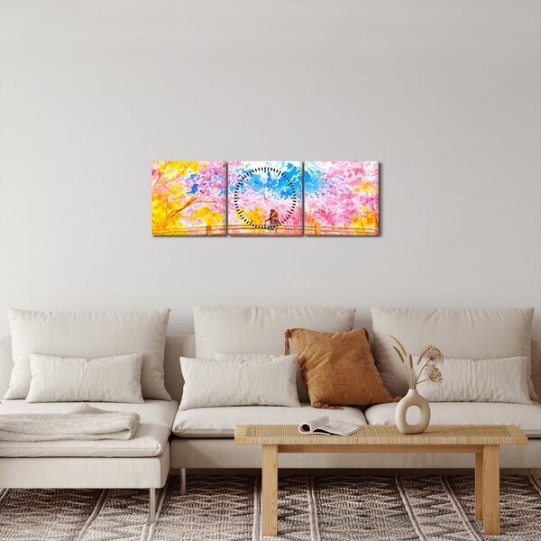 Slika - Slikan par, akvarel (sa satom) (90x30 cm)