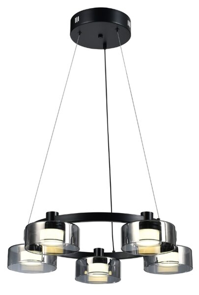 23023 VISEĆA SVJETILJKA 24W LED 4000K GRAY SIVA NOTTE