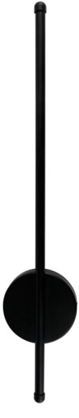22943 ZIDNA SVJETILJKA LED 6W STICK ŠTAP CRNA 4000K