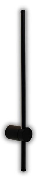 22882 ZIDNA SVJETILJKA LED 8W STICK ŠTAP OKRUGLI CRNI 3000K
