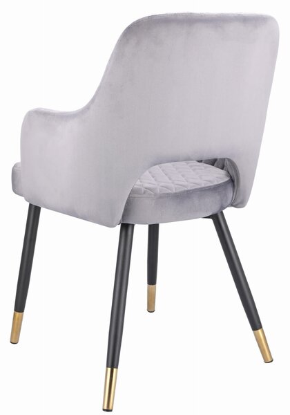 Stolica Borgo - velvet grey