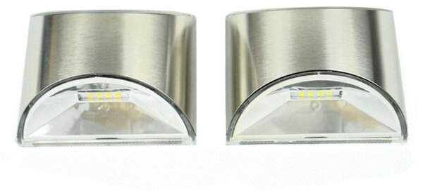 22534 SOLARNA SVJETILJKA ZIDNA LED VANJSKA 6000K IP44 2/1 PAK VRTNA