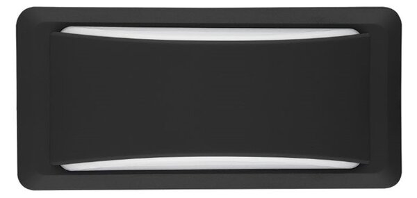18217 ZIDNA SVJETILJKA CRNA 12.5W IP65 4000K