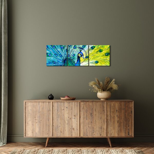 Podoba pava (sa satom) (90x30 cm)