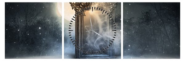 Slika - Čarobno ogledalo (sa satom) (90x30 cm)