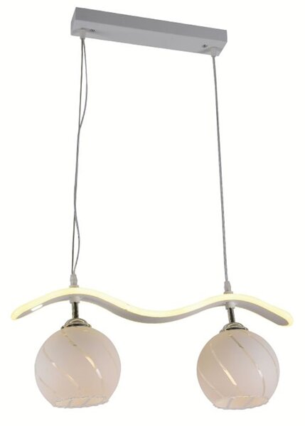 19326 VISEĆA SVJETILJKA LED 22W + 2xE27 MODERNA 4200K