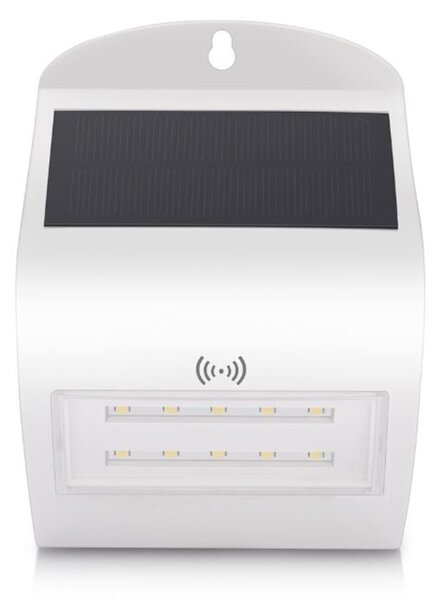 19751 LED ZIDNA SOLARNA SVJETILJKA 3W 6000K SENZOR POKRETA IP 65