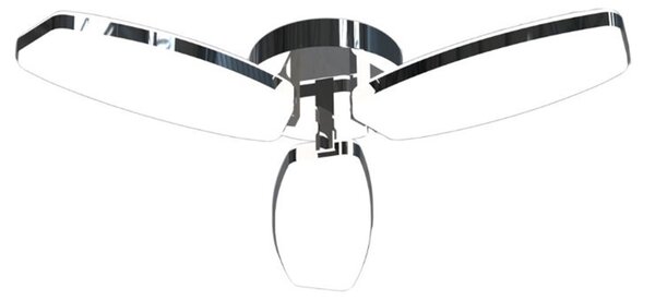22991 STROPNA SVJETILJKA LED 24W SREBRNA DOMINO 4000K