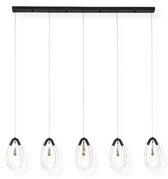 23067 VISEĆA SVJETILJKA LED 40W SUZA 4000K CRNA