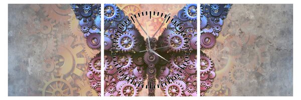 Slika - Steampunk metulj (sa satom) (90x30 cm)