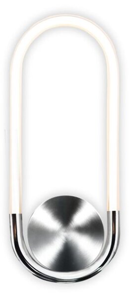 23053 ZIDNA SVJETILJKA LED 13W TUBE 4000K SREBRNA