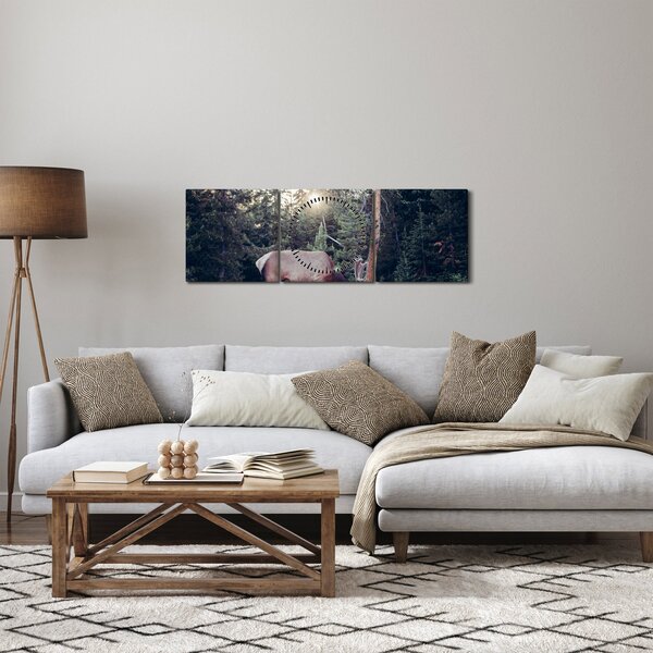 Slika - Los na jasi (sa satom) (90x30 cm)
