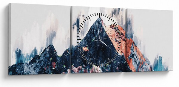 Slika - Abstraktna gora (sa satom) (90x30 cm)