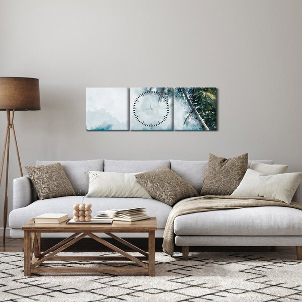 Slika palme nad morjem (sa satom) (90x30 cm)