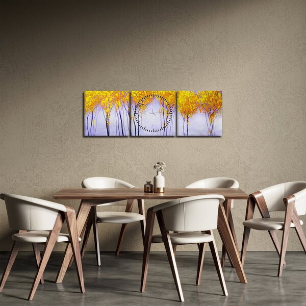Slika rumenih dreves (sa satom) (90x30 cm)