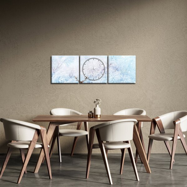 Slika veličastnega jelena (sa satom) (90x30 cm)