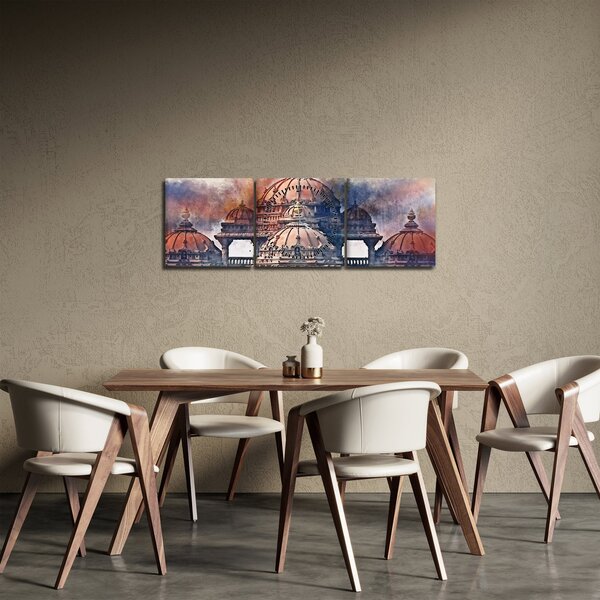 Slika - Akshardham, New Delhi, Indija (sa satom) (90x30 cm)