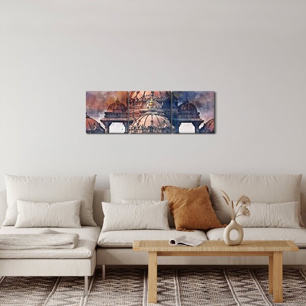 Slika - Akshardham, New Delhi, Indija (sa satom) (90x30 cm)