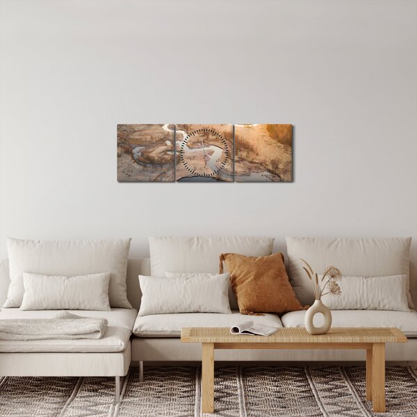Slika - Zora nad meandri (sa satom) (90x30 cm)