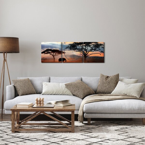 Slika - Nacionalni park Serengeti, Tanzanija, Afrika (sa satom) (90x30 cm)