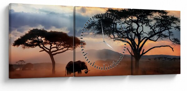 Slika - Nacionalni park Serengeti, Tanzanija, Afrika (sa satom) (90x30 cm)