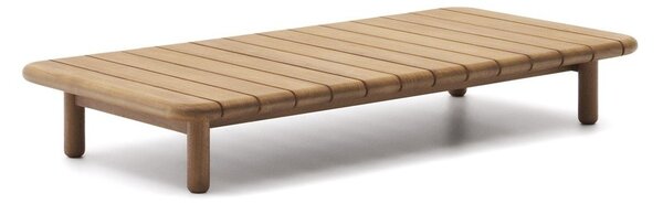 Vrtni stol od masivne tikovine 70x140 cm Turqueta – Kave Home