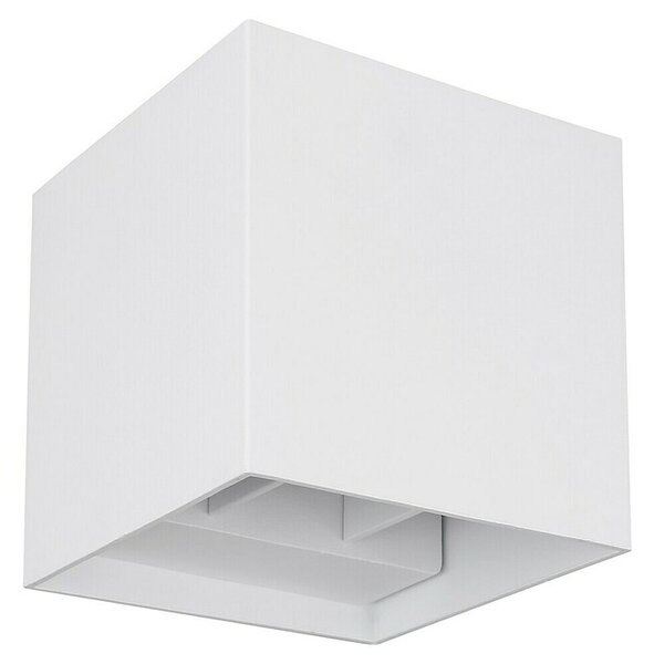 Globo Vanjska zidna LED svjetiljka Veronika (3 W, 10 x 10 x 10 cm, Bijela, IP54)
