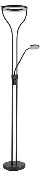 Globo Podna LED svjetiljka Ebro (20 W, Crna, Topla bijela, D x Š x V: 35 x 30 x 194 cm)