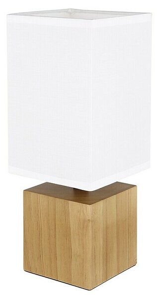 Globo Stolna svjetiljka Valentino (7 W, D x Š x V: 120 x 120 x 300 mm, E27, Bijela)