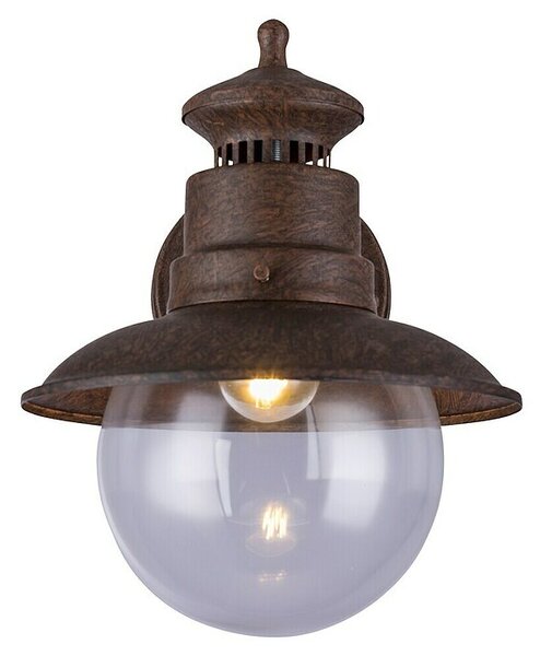 Globo Vanjska svjetiljka Sella (60 W, Š x V: 215 x 270 mm, Smeđa, E27)