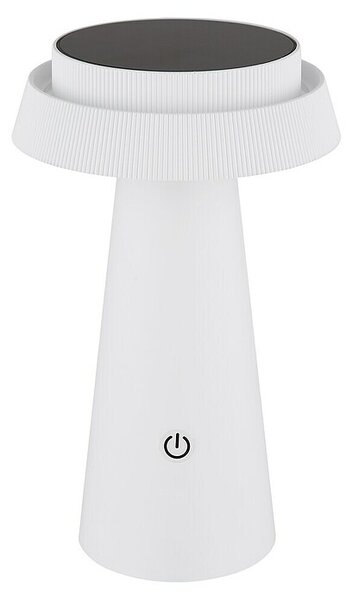 Globo Solarna stolna svjetiljka (4 W, Bijela, IP54, Ø x V: 140 x 225 mm)