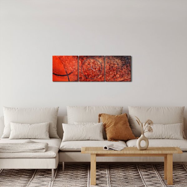 Slika - Košarkarska žoga (sa satom) (90x30 cm)