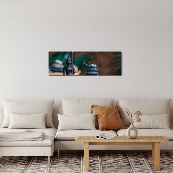 Slika - Ravnovesje (sa satom) (90x30 cm)