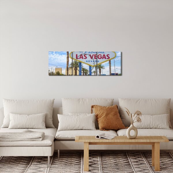 Slika - Las Vegas (sa satom) (90x30 cm)