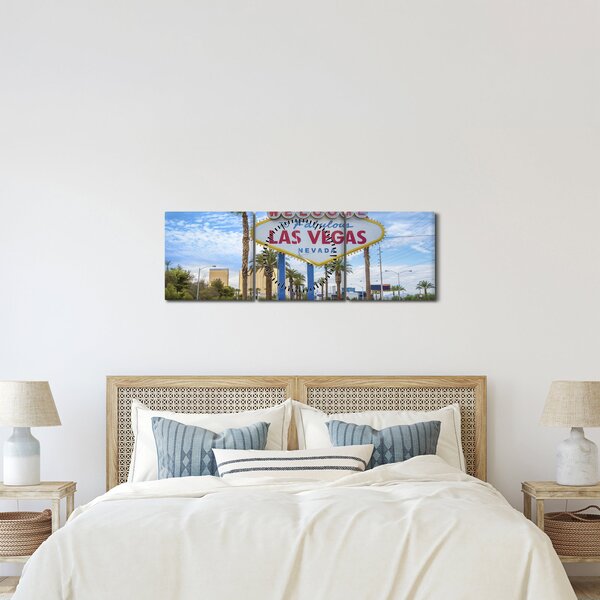 Slika - Las Vegas (sa satom) (90x30 cm)