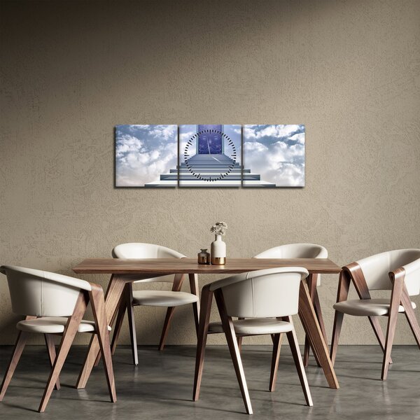 Slika - Potovanje v drugo dimenzijo (sa satom) (90x30 cm)