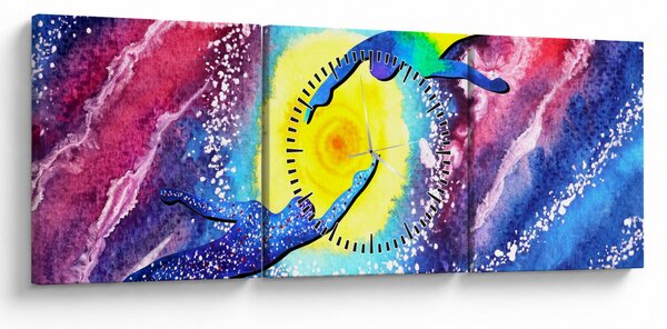 Slika - dotik (sa satom) (90x30 cm)