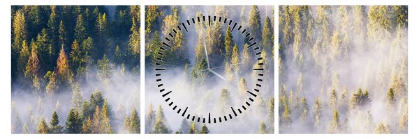 Slika dreves v megli (sa satom) (90x30 cm)