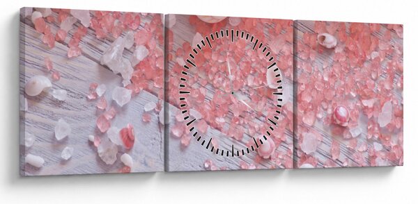 Slika - Obmorsko vzdušje v roza odtenkih (sa satom) (90x30 cm)