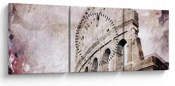 Slika - Kolosej, Rim, Italija (sa satom) (90x30 cm)