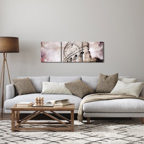 Slika - Kolosej, Rim, Italija (sa satom) (90x30 cm)