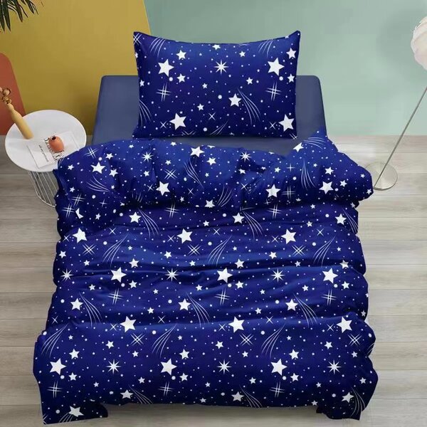 Pamučna posteljina NIGHT SKY plava