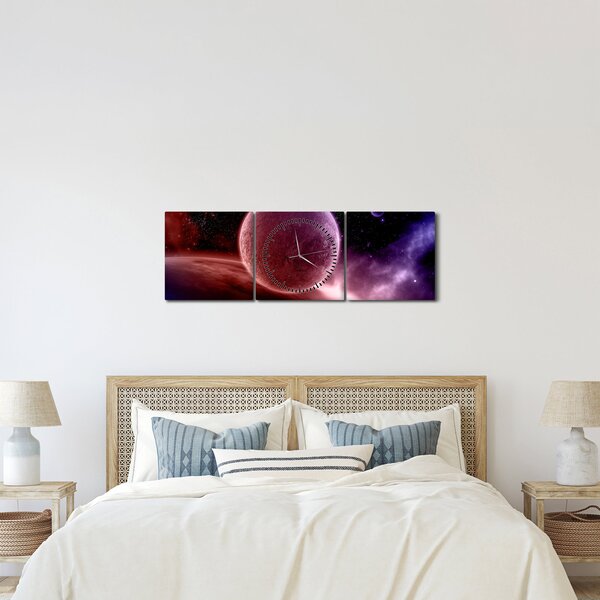 Slika - Planet (sa satom) (90x30 cm)