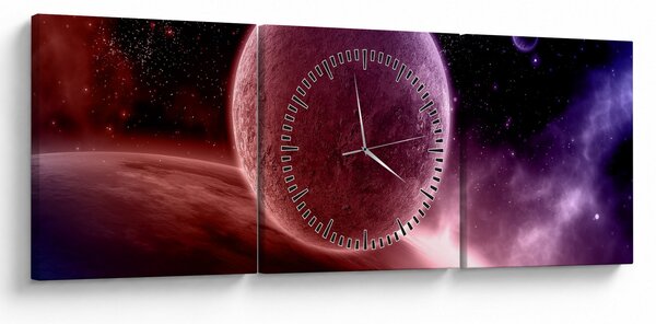 Slika - Planet (sa satom) (90x30 cm)