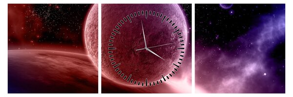 Slika - Planet (sa satom) (90x30 cm)